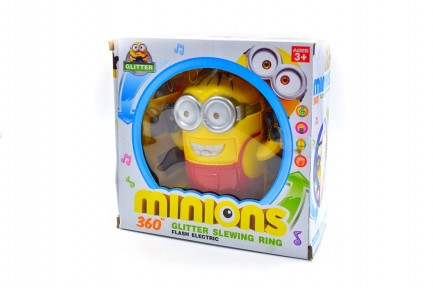 Minions Glitter Slewing Ring 360