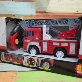 Радиоуправляемая пожарная машина Спецтехника Big Motors 1:20 - WY1550B - фото 1 - id-p109393601