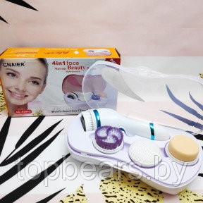 Мультифункциональный массажер уходовый для кожи лица 4 в 1 Мassager Beauty Device АЕ-8286А Бирюза - фото 1 - id-p179743710