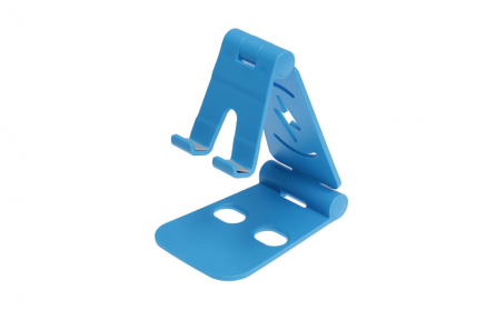 Подставка складная  держатель Folding Bracket для мобильного телефона, планшета L-301 Голубой