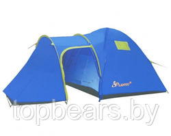 Палатка туристическая LanYu 1636 двухкомнатная 6-и местная 210100150х240х185 см с тамбуром