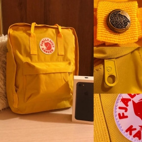 Классический рюкзак Fjallraven Kanken Горчичный