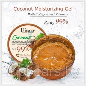 Ликвидация Гель универсальный для лица и тела Disaar Beauty skincare , 300 ml Восстанавливающий с кокосом и