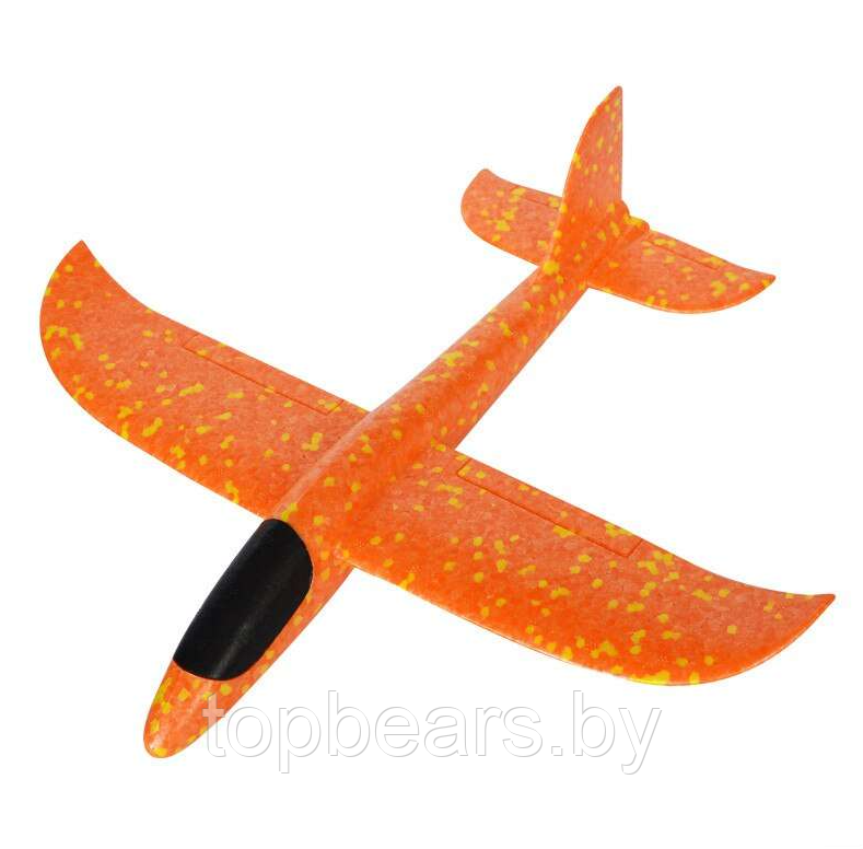 Самолет планер из пенопласта метательный, 35 см Цвет МИКС - фото 10 - id-p179743881