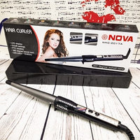 Профессиональная коническая плойка для завивки волос NOVA Hair Curler NHC-2017А