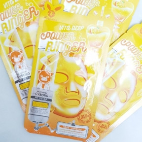 Тканевая маска ELIZAVECCA 23ml, Original Korea Витаминная Vita Deep Power Ringer Mask Pack - фото 1 - id-p119823406