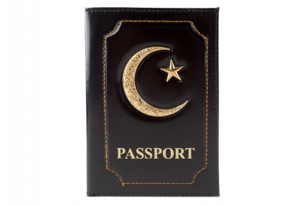 Обложка для паспорта мусульманская Полумесяц - фото 1 - id-p93848976