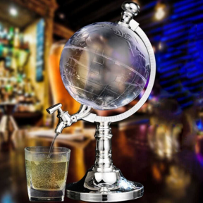Мини Бар Глобус диспенсер для напитков 3,5 литра Globe Drink - фото 1 - id-p172596247