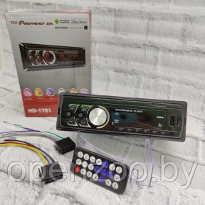 Автомагнитола Pioneer OK (Bluetooth, USB, micro, AUX, FM, пульт)   mod. HD1781