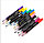 Набор цветных блестящих контурных маркеров/ фломастеров Outline Pen двойная линия Магия мерцающего серебра. 12, фото 2