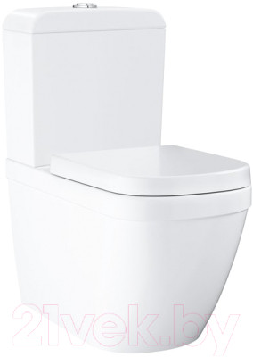 Унитаз напольный GROHE Euro 39338000 + 39332000 + 39330001