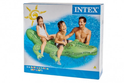 Надувная игрушка Гигантский Крокодил 203х114см Intex - фото 1 - id-p93849009