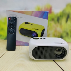 Портативный LED Проектор MINI Projector поддержка 360х640, 1920х1080 HDMI/USB Белый - фото 1 - id-p154667743