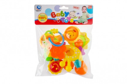 Погремушки Baby Toys 5 в 1 - фото 1 - id-p93849061