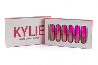 Набор из 6 матовых помад Kylie Red