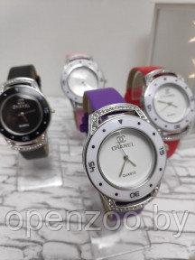 Часы наручные женские кварцевые Chanel Фиолетовый - фото 1 - id-p118967529