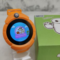 Детские GPS часы Smart Baby Watch Q610 (версия 2.0) качество А Оранжевые