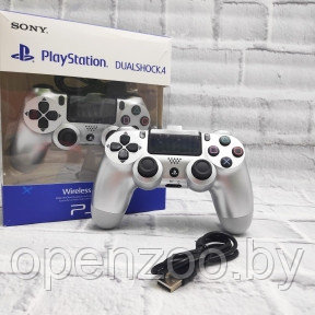 Игровой геймпад Sony DualShock 4 , беспроводной Серебро