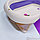 Портативная детская складная ванночка для купания Baby swim (с рождения до 2 лет) Фиолетовая/розовая, фото 10