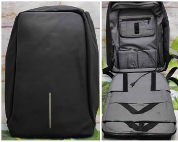 Рюкзак АНТИВОР XL ОРИГИНАЛ Dasfour USB порт, отделение для ноутбука до 15 планшета 6 Серый - фото 1 - id-p140349670