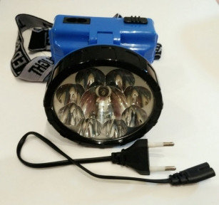 Фонарь налобный аккумуляторный High  Power Aolar LED lamp LP 712