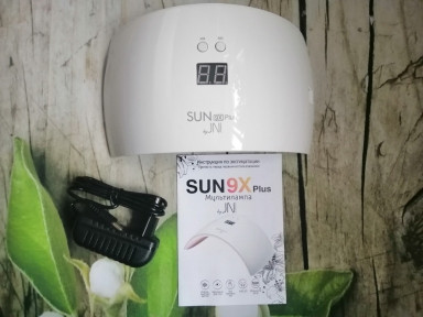 Лампа для маникюра Led Sun 9X Plus 36Вт с дисплеем - фото 1 - id-p109389073