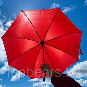 Автоматический с защитой от ветра зонт Vortex Антишторм, d -96 см. Красный - фото 1 - id-p185196397