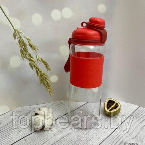 Спортивная бутылка для воды Oriole Tritan, 600 мл Красный, фото 1