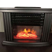 Портативный обогреватель FLAME HEATER с LCD дисплеем и имитацией камина Без пульта