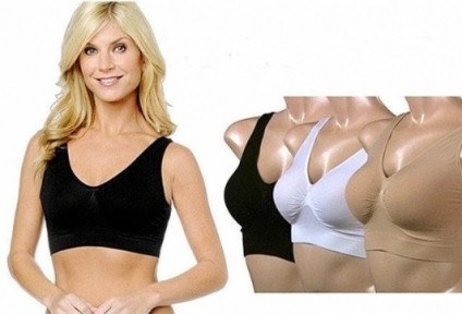 Бюстгальтер (бюстье) Slim N Lift Aire Bra размер XL Черный