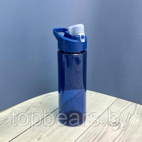 Спортивная бутылка для воды Sprint, 650 мл Синяя - фото 1 - id-p182703956