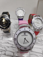 Часы наручные женские кварцевые Chanel Розовый