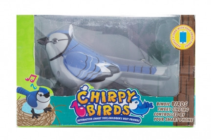 Интерактивная игрушка поющая птичка Chirpy Birds