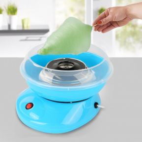 Аппарат для приготовления сладкой ваты Cotton Candy Maker (Коттон Кэнди Мэйкер для сахарной ваты) Голубая - фото 1 - id-p181948227