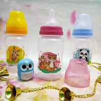 Бутылочка с соской Мать и дитя (широкое горлышко) для воды и других напитков, 270 мл (с 0 месяцев) Розовая