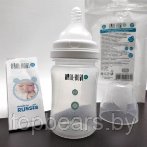 Бутылочка для кормления ULTRA MED с широким горлышком, 150 мл (с 0 месяцев), фото 1