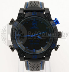 Спортивные часы Shark Sport Watch SH265 Черные с синим