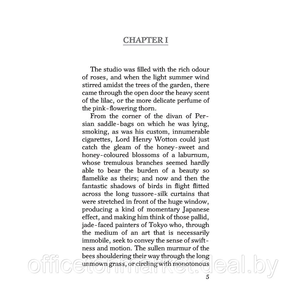 Книга на английском языке "The Picture of Dorian Gray", Оскар Уайлд - фото 5 - id-p196862139
