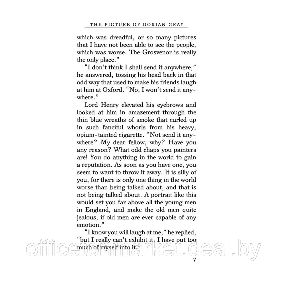 Книга на английском языке "The Picture of Dorian Gray", Оскар Уайлд - фото 7 - id-p196862139