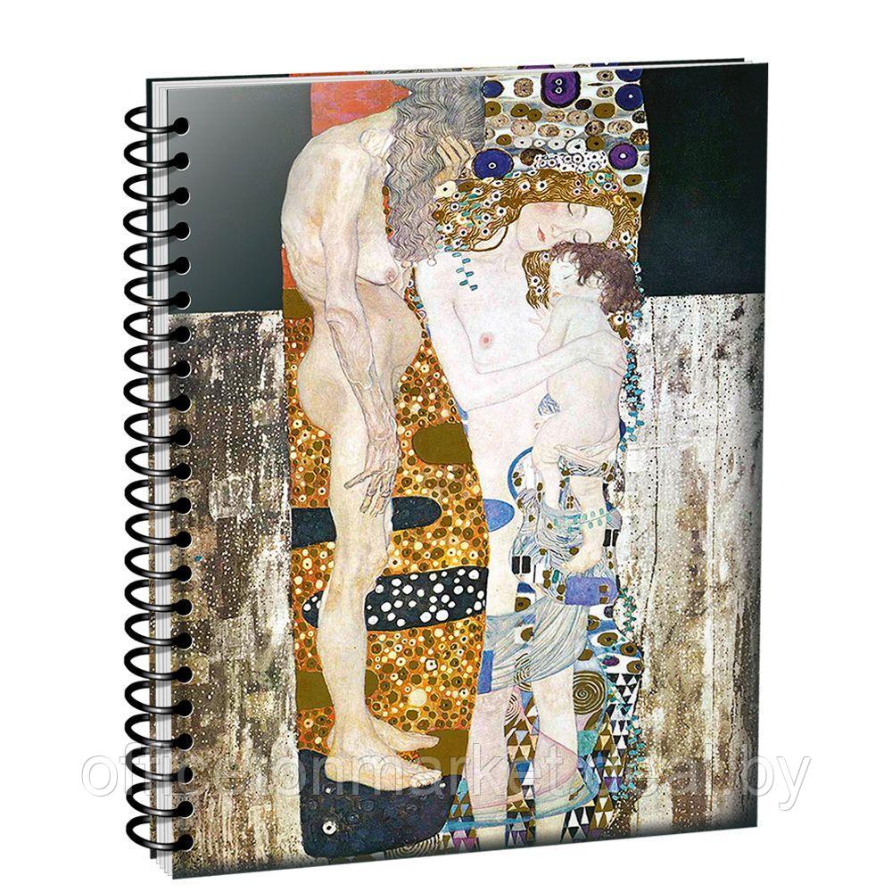 Скетчбук "Климт. Три возраста женщины", А5, 100 листов, разноцветный - фото 1 - id-p196341411