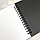 Скетчбук блокнот с плотными листами "Sketchbook" 5 видов бумаги (белая, клетка, чёрная, крафтовая, в точку,А5), фото 7