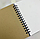 Скетчбук блокнот с плотными листами "Sketchbook" 5 видов бумаги (белая, клетка, чёрная, крафтовая, в точку,А5), фото 6