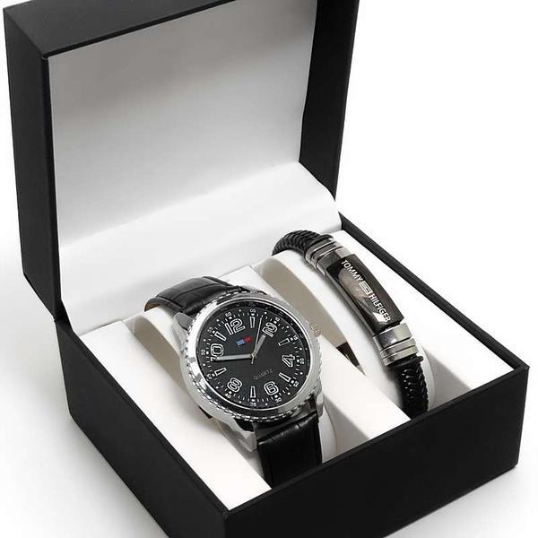 Мужской подарочный набор 2 в 1 ( часы + браслет) - фото 5 - id-p196874552