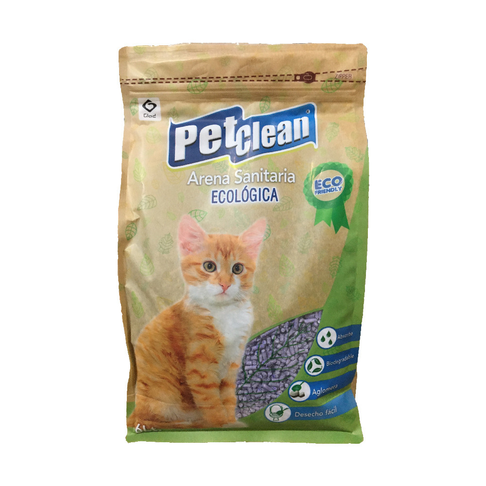 "Pet Clean" наполнитель TOFY с ароматом Лаванды 6л - фото 1 - id-p196874601