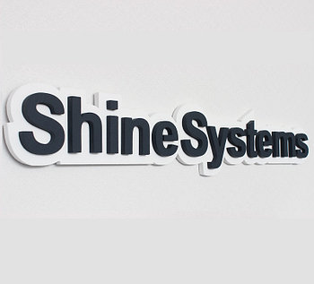 Логотип из пенопласта Shine Systems