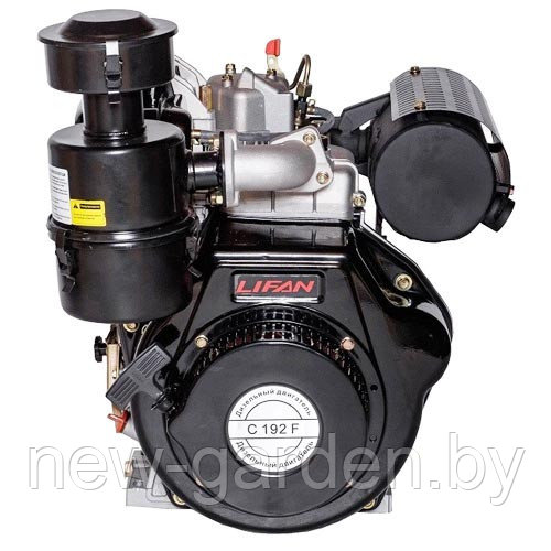 Двигатель дизельный Lifan C192F(вал конус, для генератора) 15лс