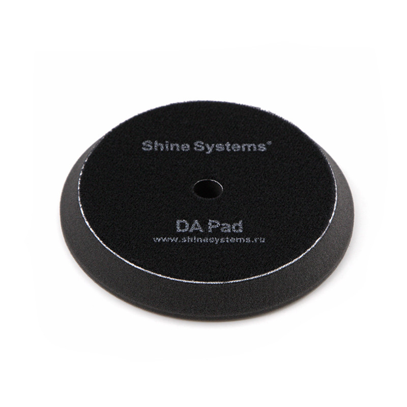 DA Foam Pad Black - Полировальный круг ультрамягкий черный | Shine Systems | 130мм - фото 2 - id-p177905542
