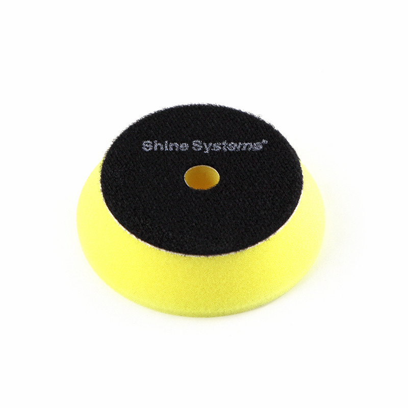 DA Foam Pad Yellow - Полировальный круг антиголограммный желтый | Shine Systems | 75мм - фото 2 - id-p177905557