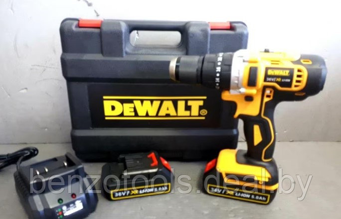 Шуруповерт ударный DeWALT 36 Вольт (реплика) - фото 1 - id-p196886717