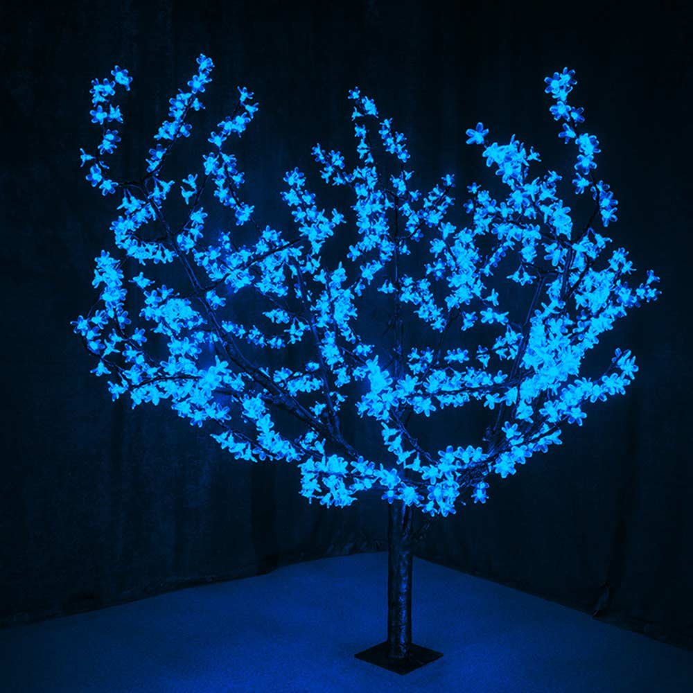Светодиодное Дерево "Сакура" Синее - фото 1 - id-p196887873
